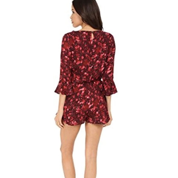 FREE PEOPLE All the Right Ruffles romper - Picture 2 of 7